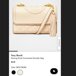 Tory Burch Fleming Small Convertible Shoulder Bag